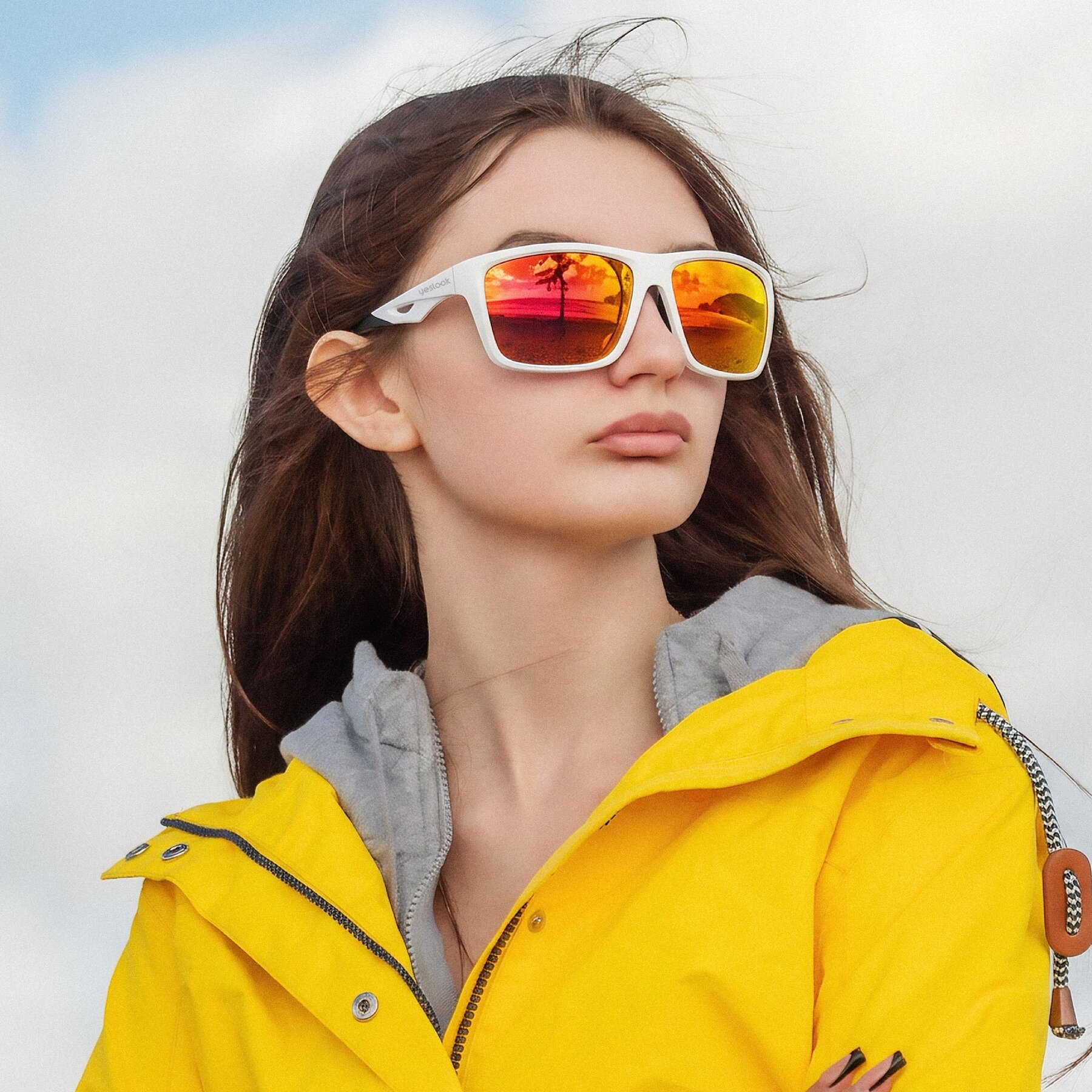 #1 Lifestyle photo of a model wearing Blizzard XF