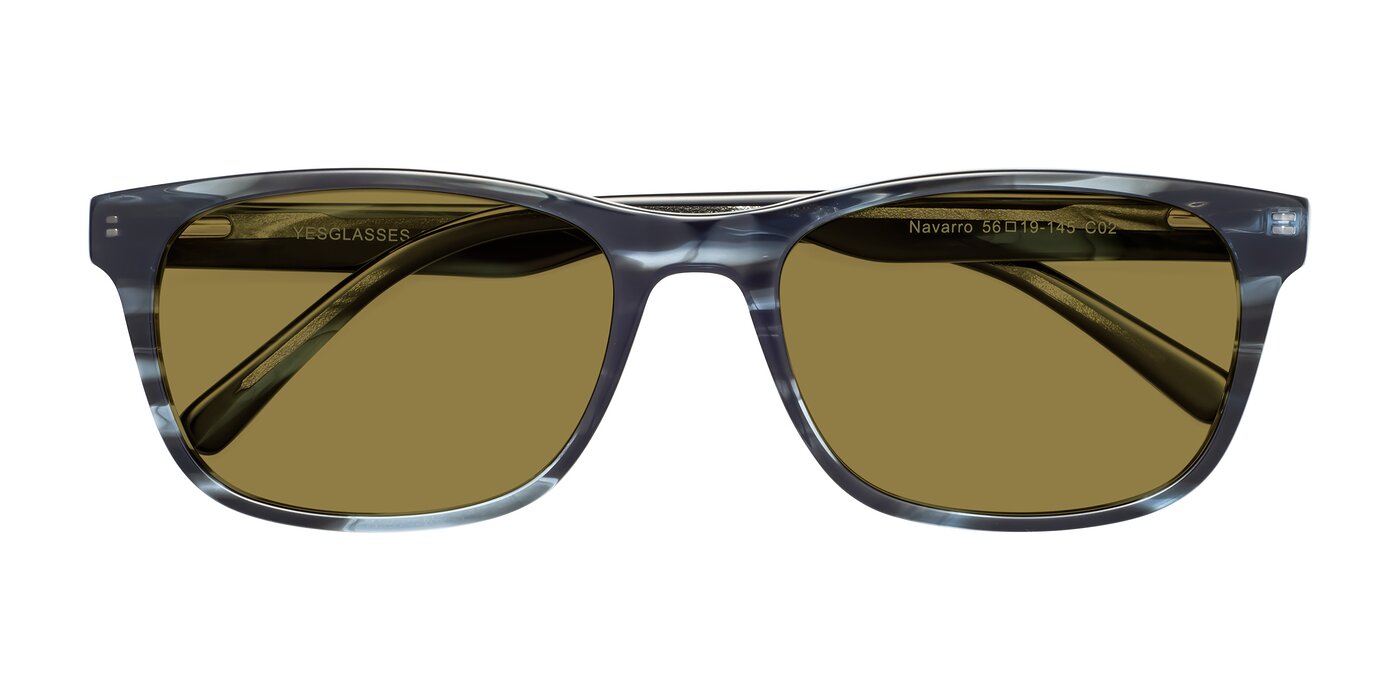 Navarro - Blue / Tortoise Polarized Sunglasses