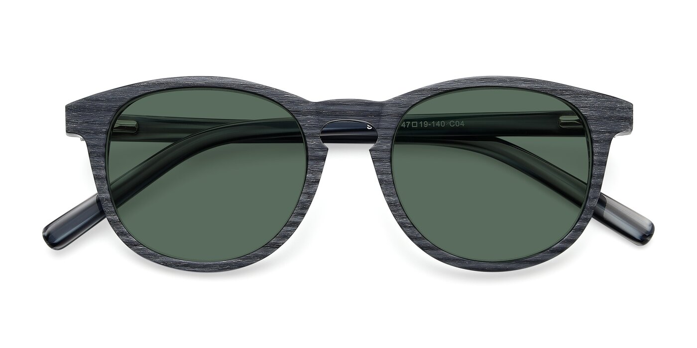 SR6044 - Gray / Wooden Polarized Sunglasses