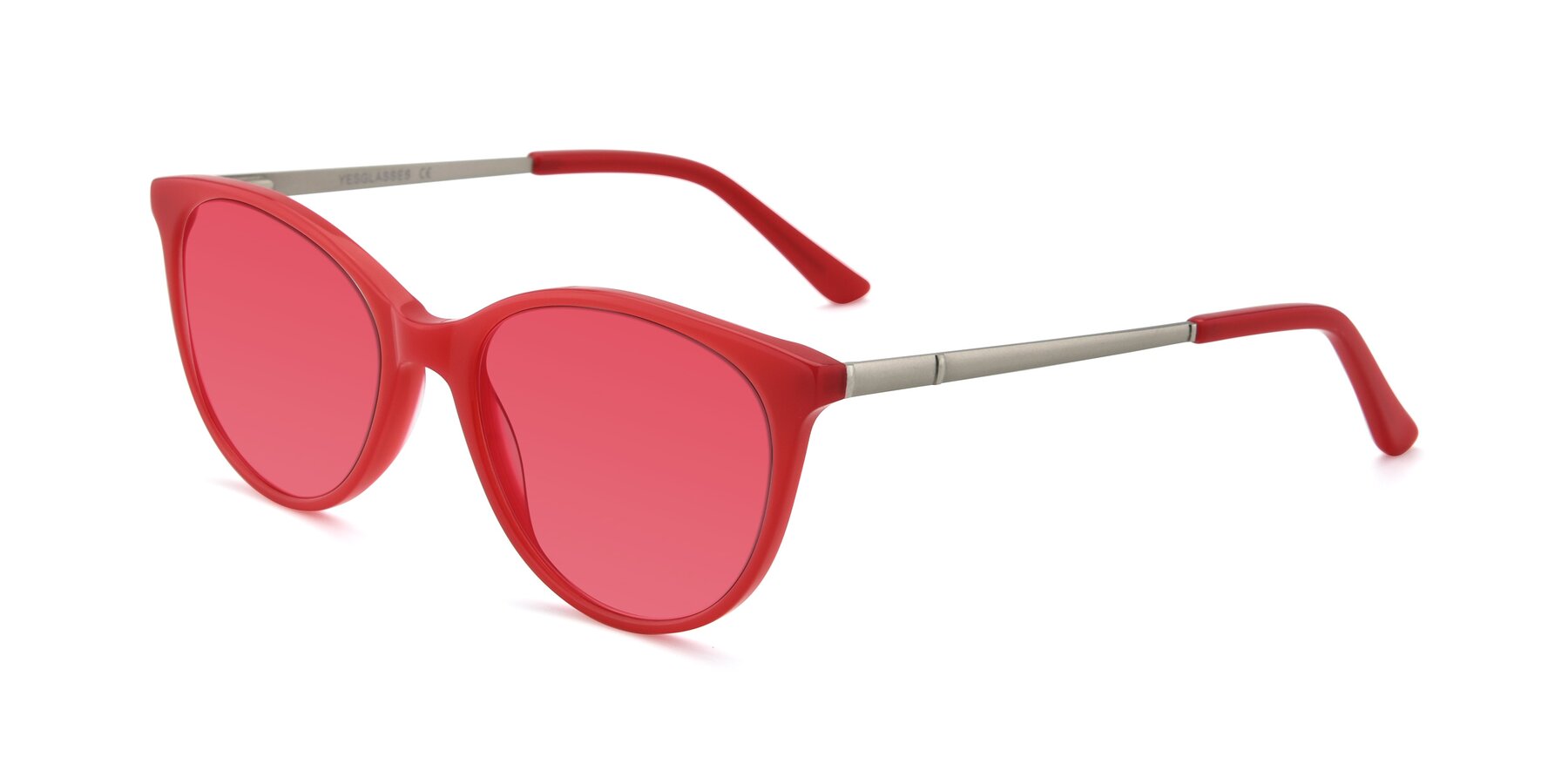 Angle of SR6062 in Rose with Red Tinted Lenses