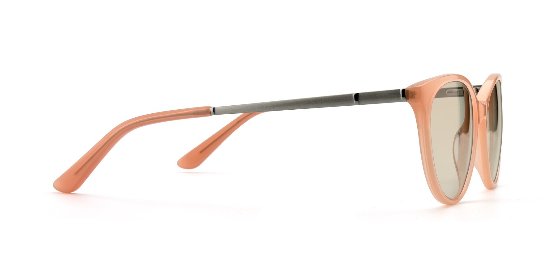 Side of SR6062 in Pink with Light Brown Tinted Lenses