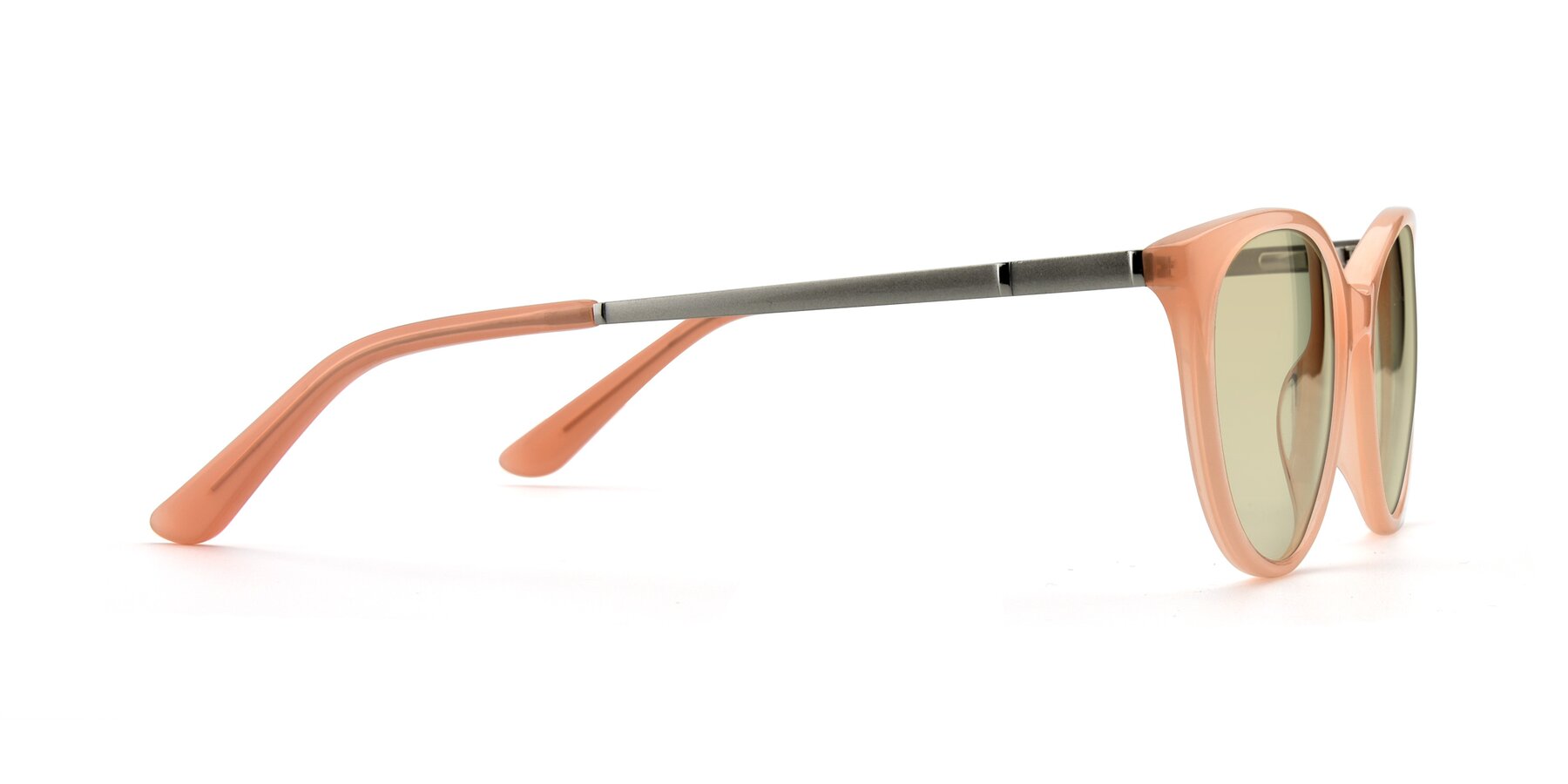 Side of SR6062 in Pink with Light Champagne Tinted Lenses