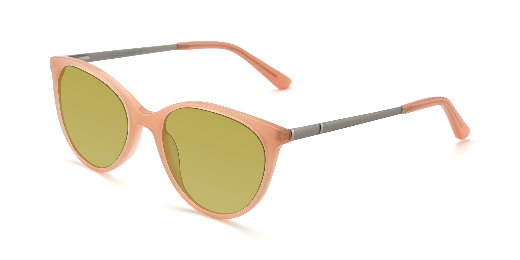 Angle of SR6062 in Pink with Champagne Tinted Lenses