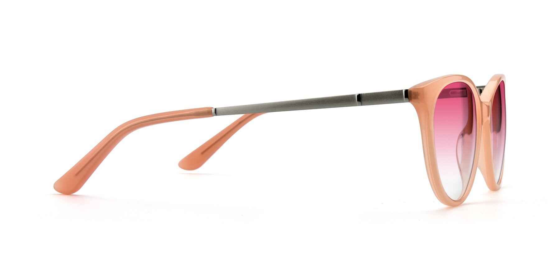 Side of SR6062 in Pink with Pink Gradient Lenses