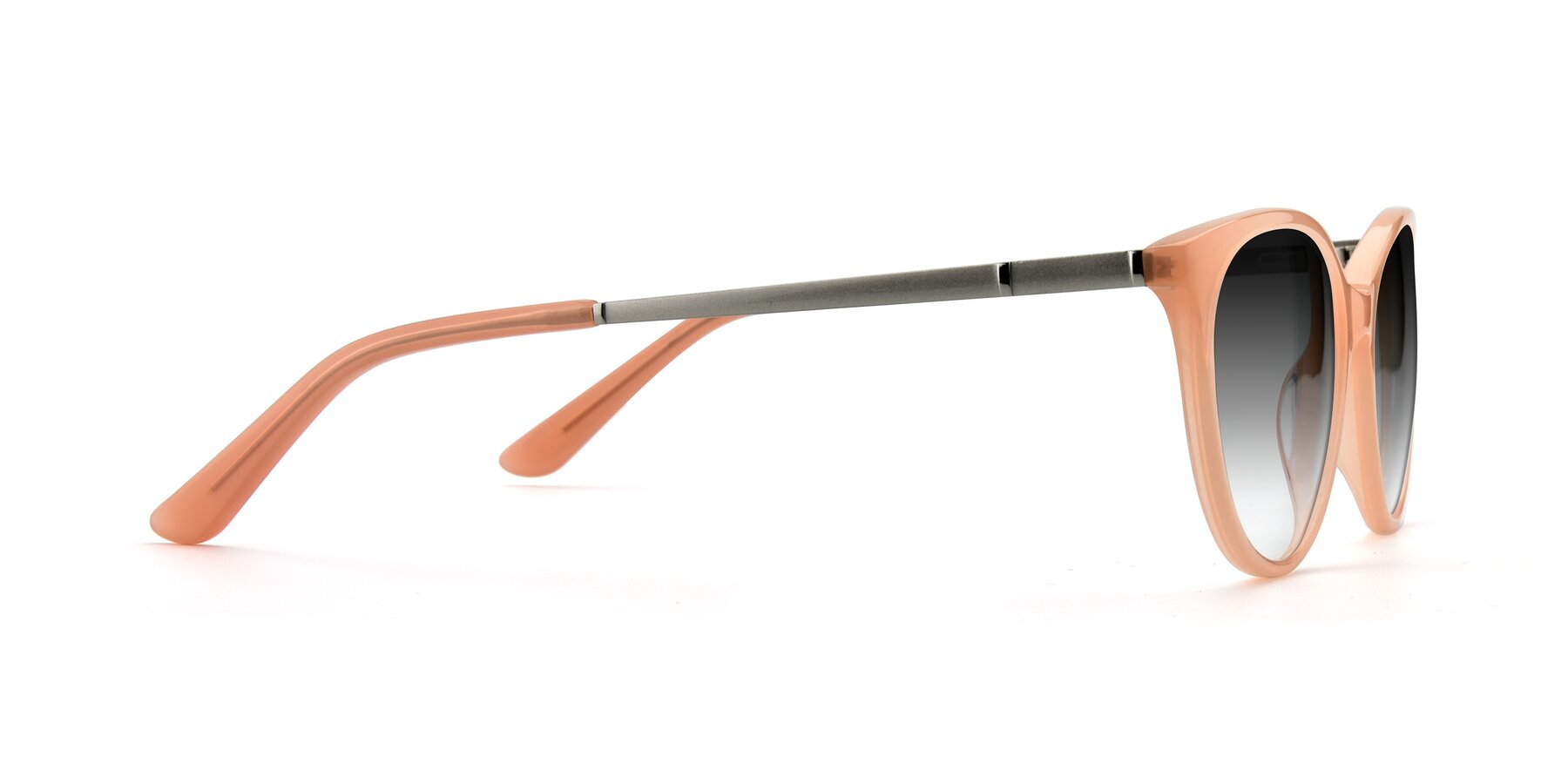 Side of SR6062 in Pink with Gray Gradient Lenses