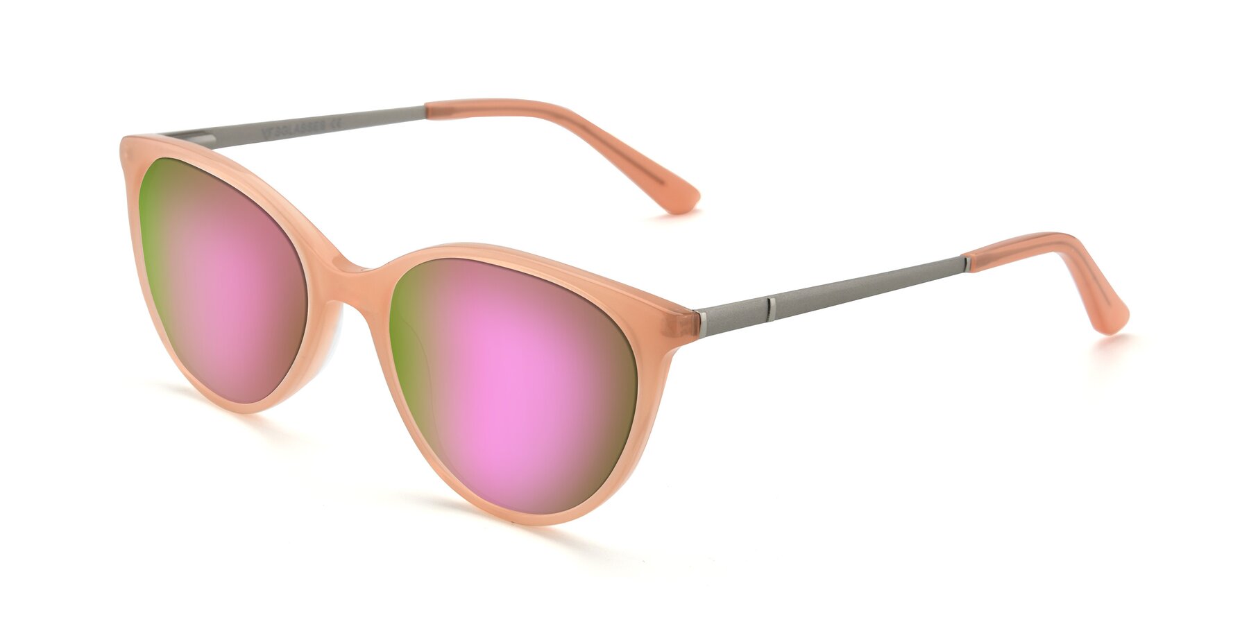Angle of SR6062 in Pink with Pink Mirrored Lenses