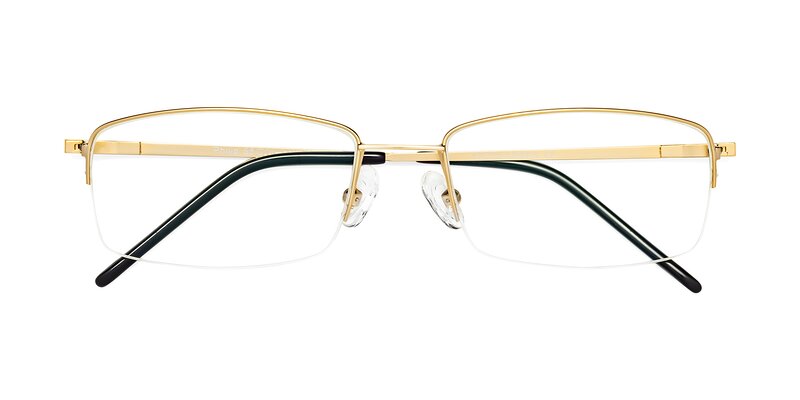 Philip - Gold Eyeglasses