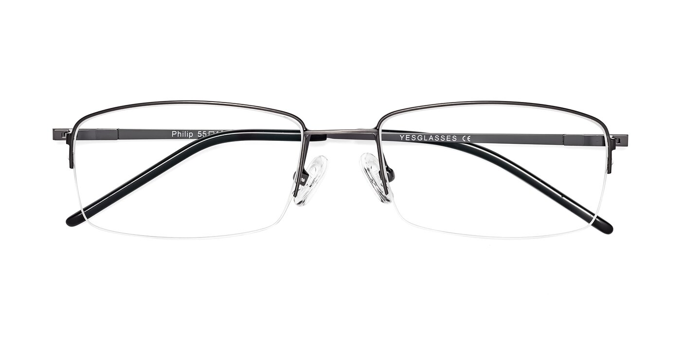 Philip - Gunmetal Eyeglasses