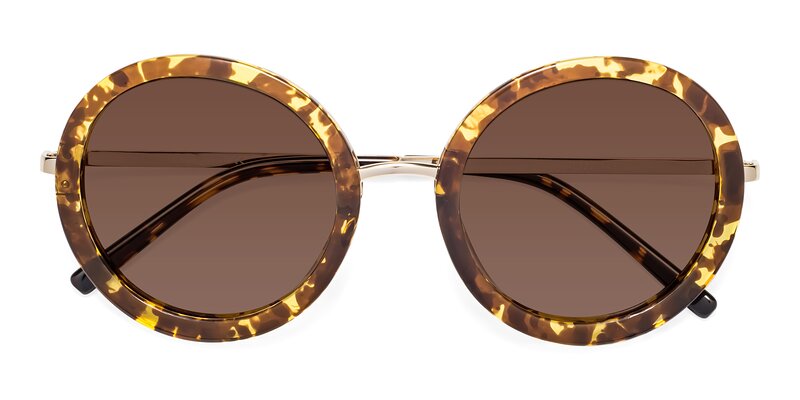Bloom - Transparent Tortoise Tinted Sunglasses