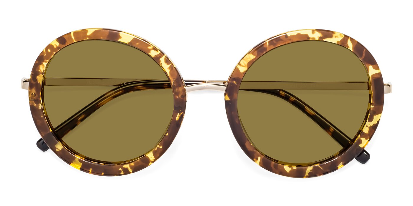 Bloom - Transparent Tortoise Polarized Sunglasses