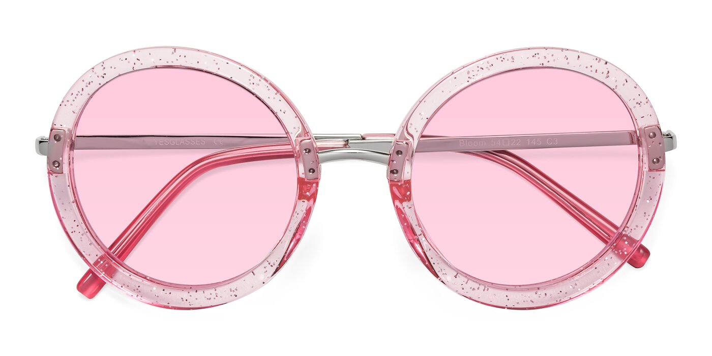 Bloom - Transparent Pearl Pink Tinted Sunglasses