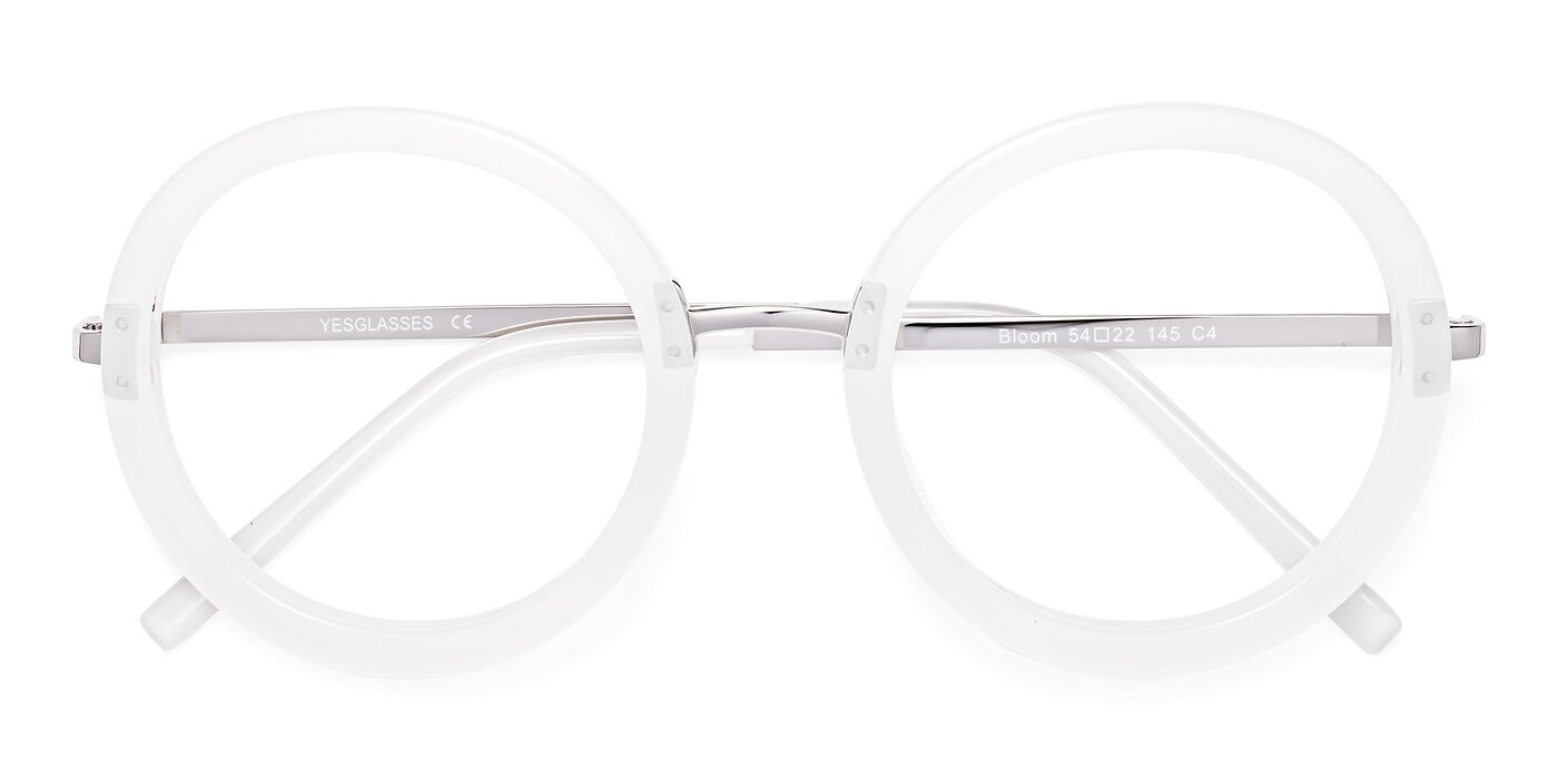 Bloom - Transparent Glacier Grey Reading Glasses