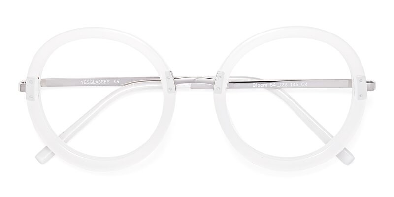 Bloom - Transparent Glacier Grey Eyeglasses