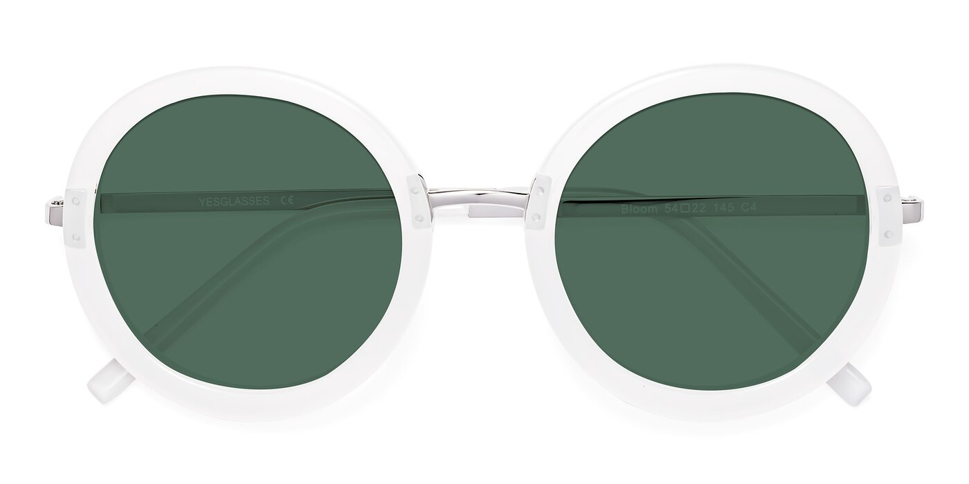 Bloom - Transparent Glacier Grey Polarized Sunglasses