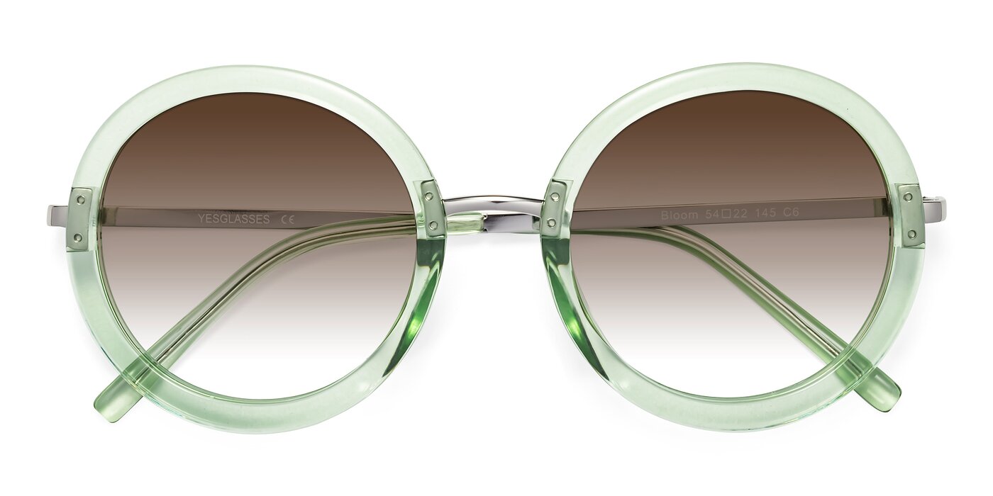 Bloom - Mint Green Gradient Sunglasses