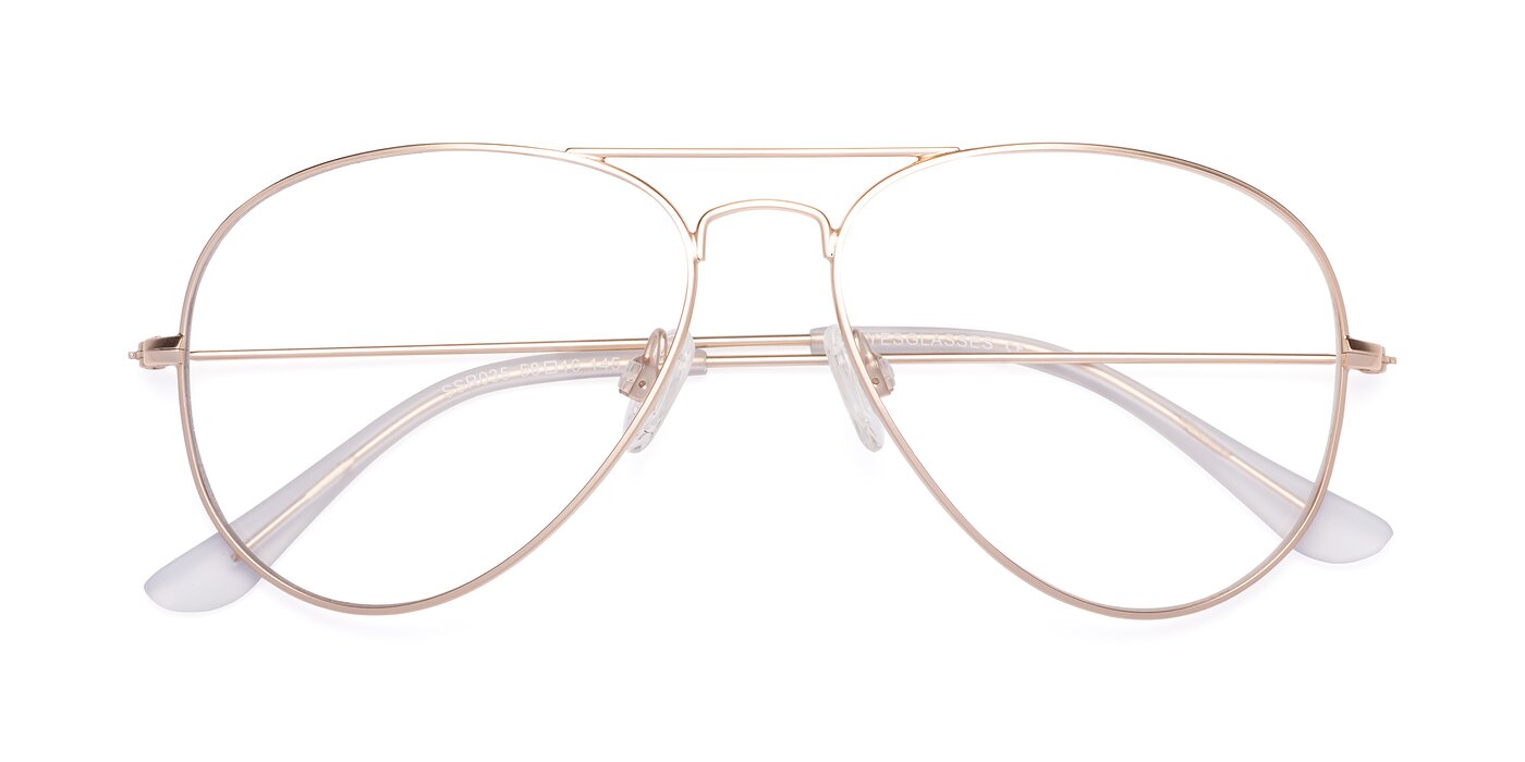 wire frame aviator glasses