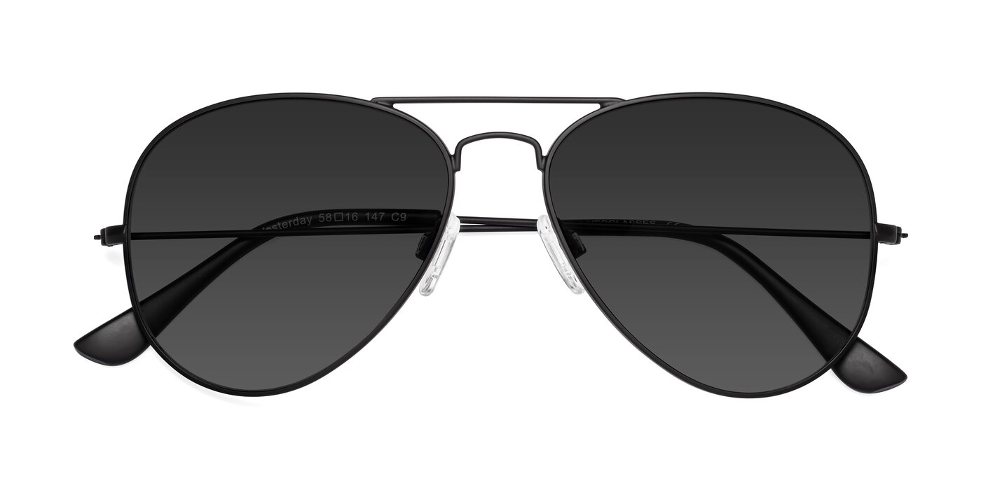 Yesterday - Black Tinted Sunglasses