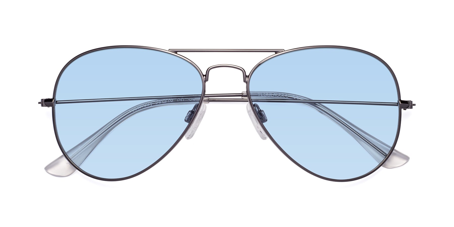 NEW Nautica N4636SP 040 Silver Polarized Aviator Sunglasses with Blue  Mirror Len | Aviator sunglasses, Polarized aviator sunglasses, Blue mirrors