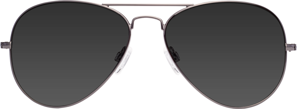 Gunmetal Grandpa Thin Aviator Tinted Sunglasses with Gray Sunwear ...