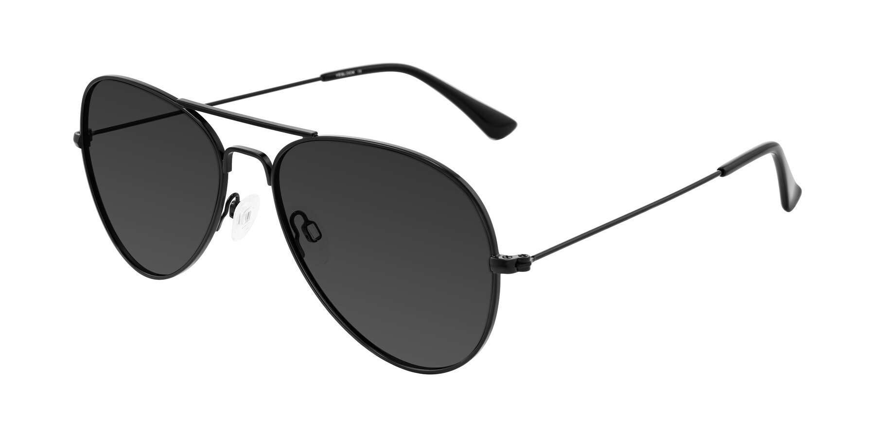 Angle of Yesterday in Black with Gray Tinted Lenses
