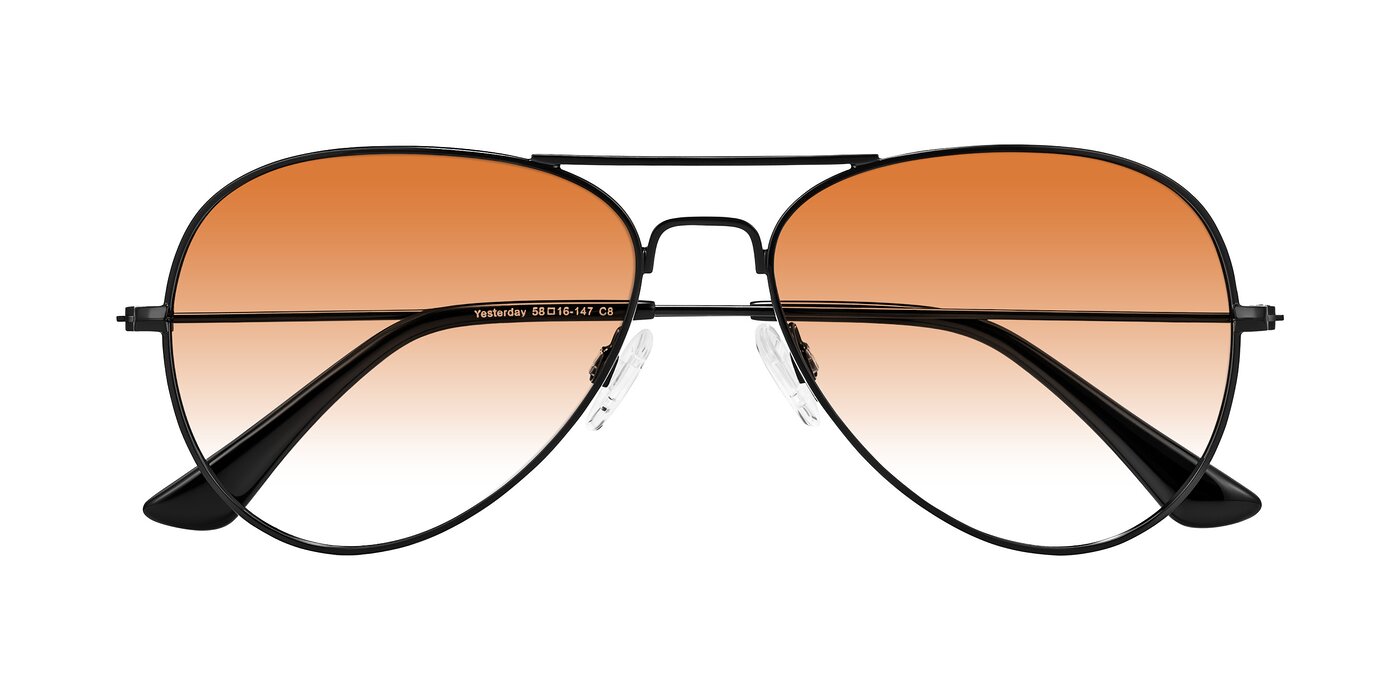 Yesterday - Black Gradient Sunglasses