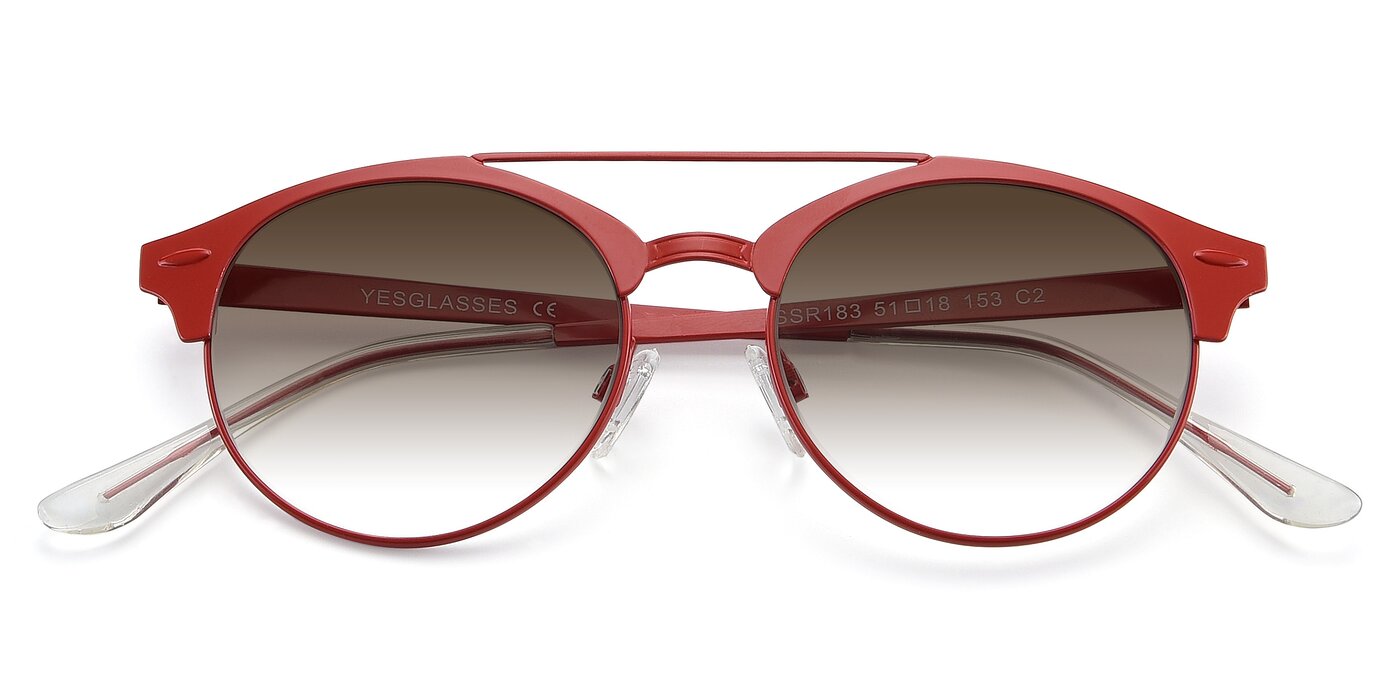 SSR183 - Red Gradient Sunglasses