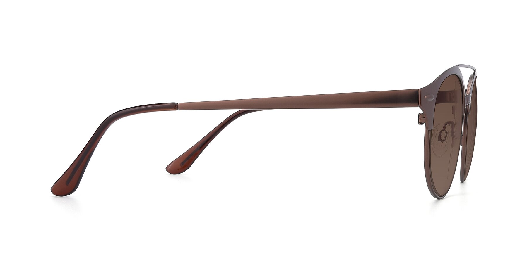Side of SSR183 in Chocolate with Brown Tinted Lenses