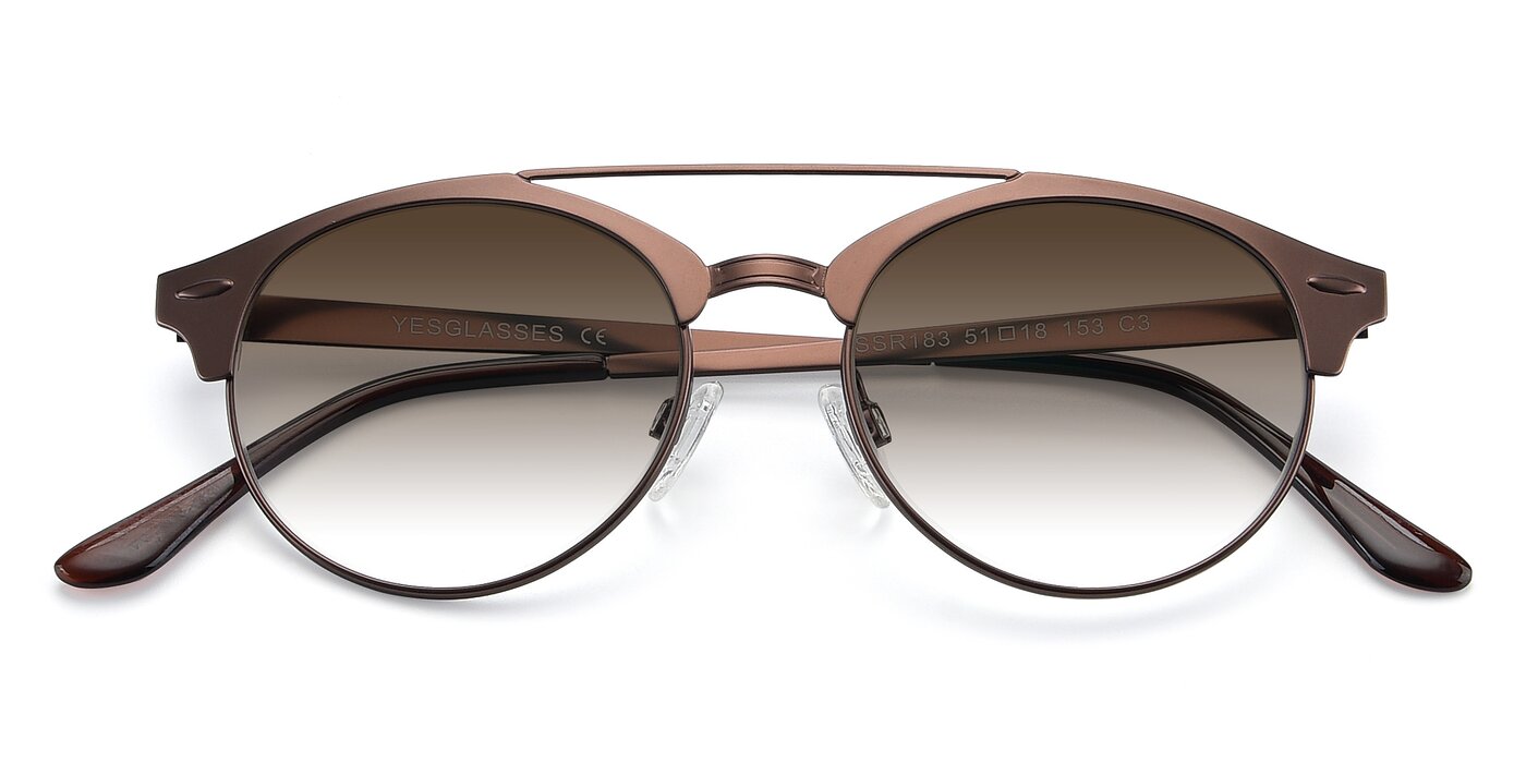 SSR183 - Chocolate Gradient Sunglasses
