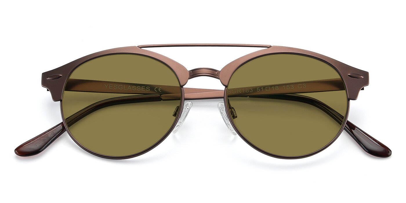 SSR183 - Chocolate Polarized Sunglasses