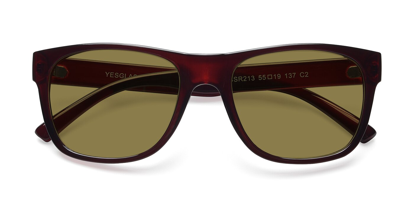 SSR213 - Wine Polarized Sunglasses