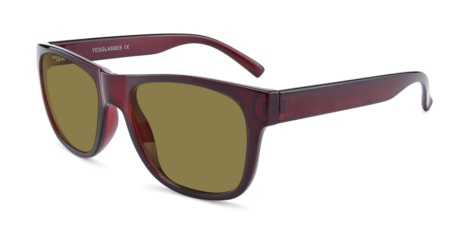 Angle of SSR213 in Wine with Brown Polarized Lenses