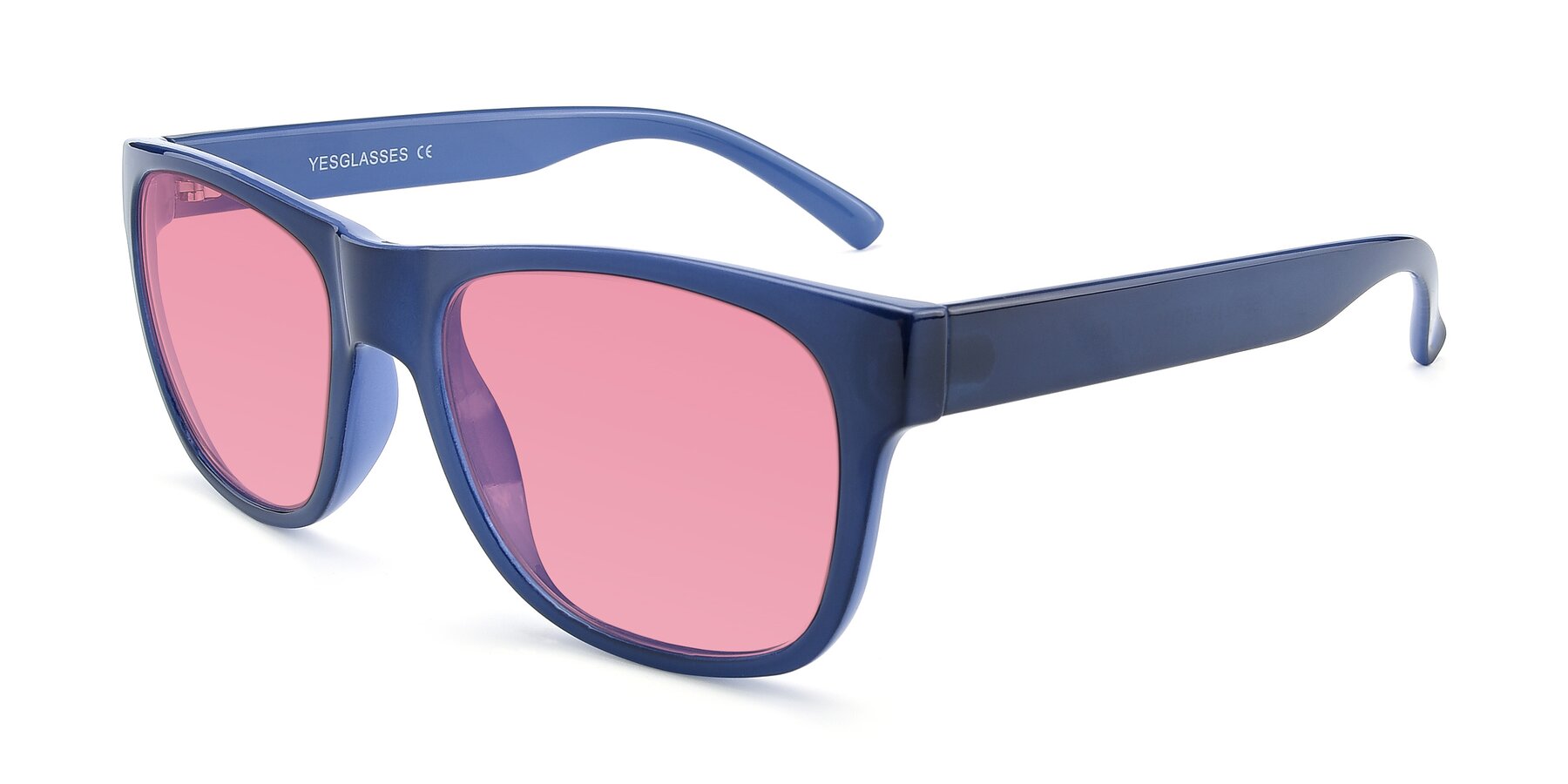 Angle of SSR213 in Blue with Pink Tinted Lenses