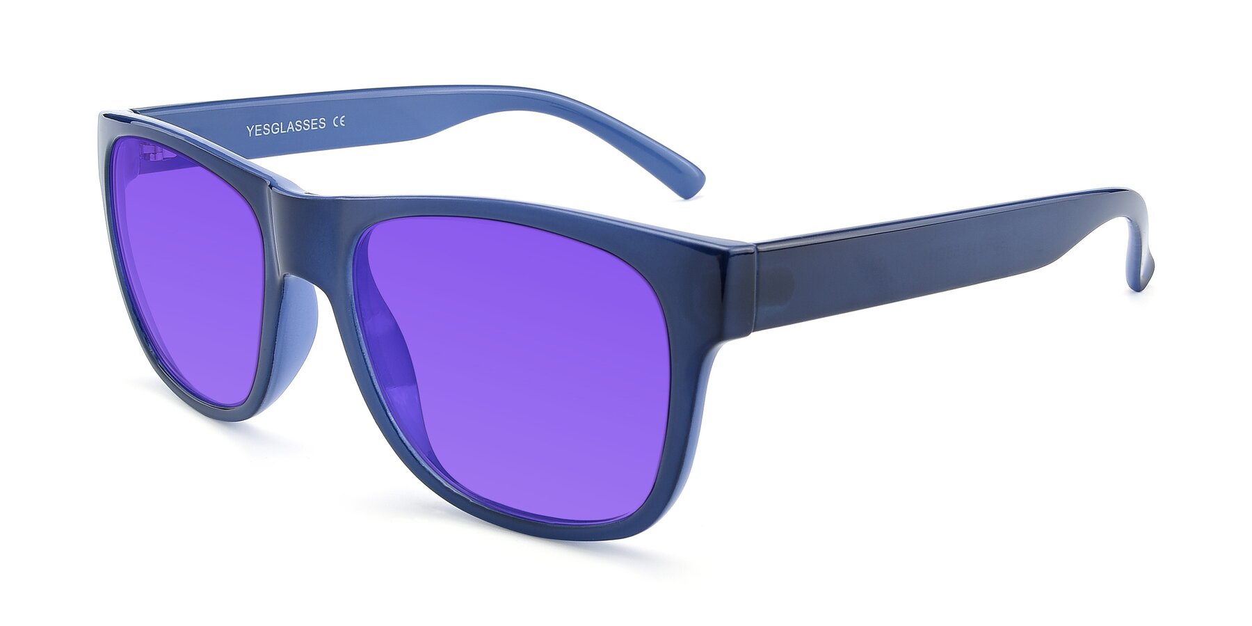 Angle of SSR213 in Blue with Purple Tinted Lenses