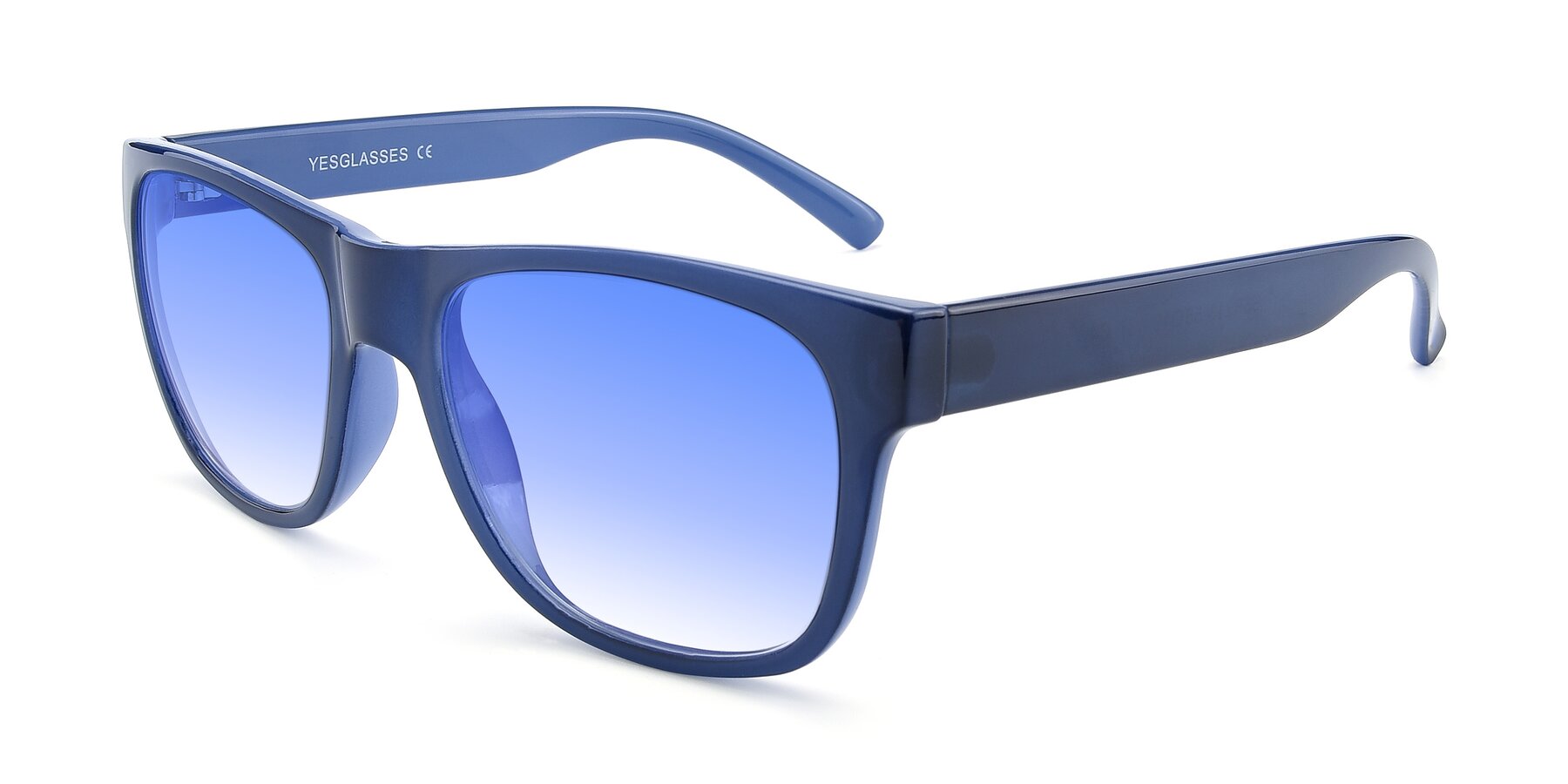 Angle of SSR213 in Blue with Blue Gradient Lenses