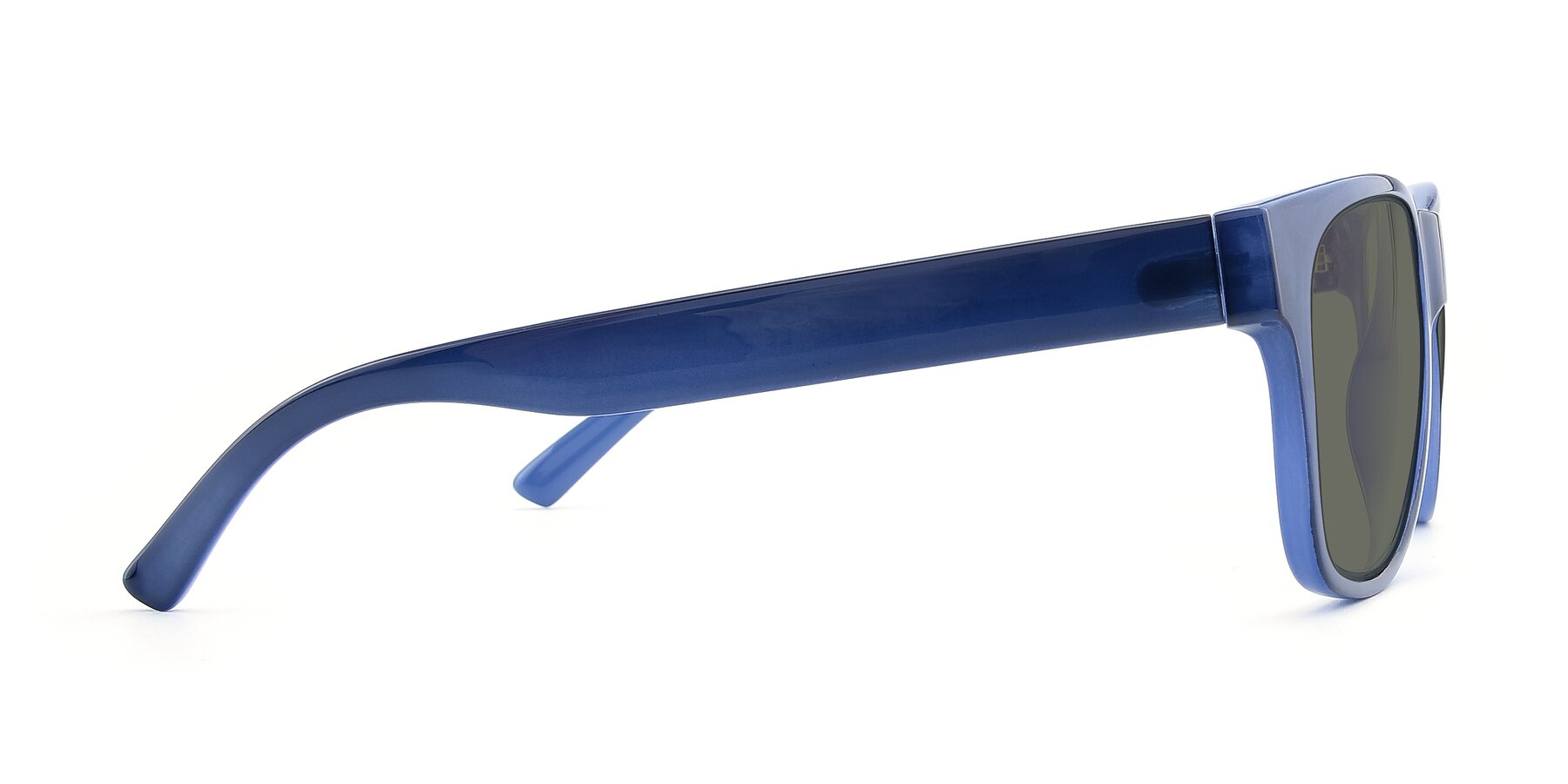 Side of SSR213 in Blue with Gray Polarized Lenses