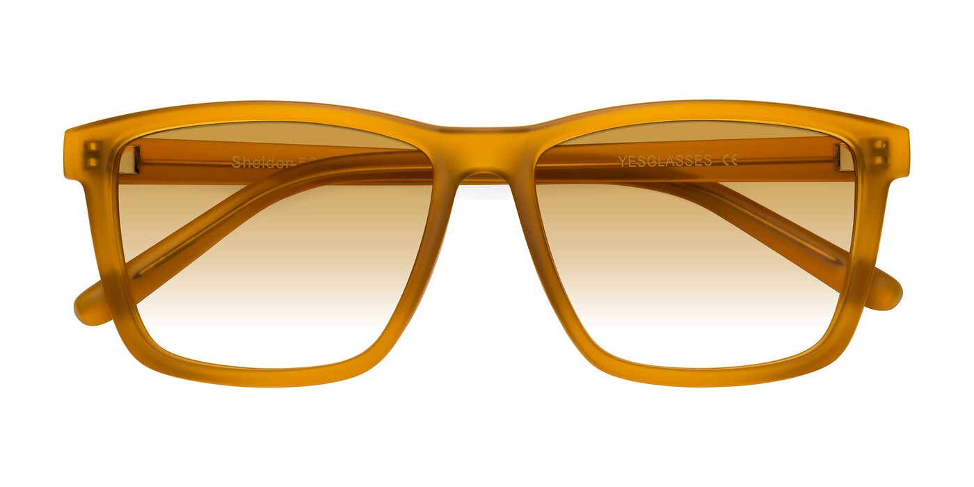 Sheldon - Pumpkin Gradient Sunglasses