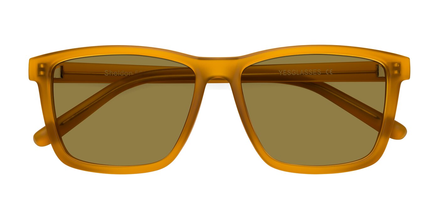 Sheldon - Pumpkin Polarized Sunglasses