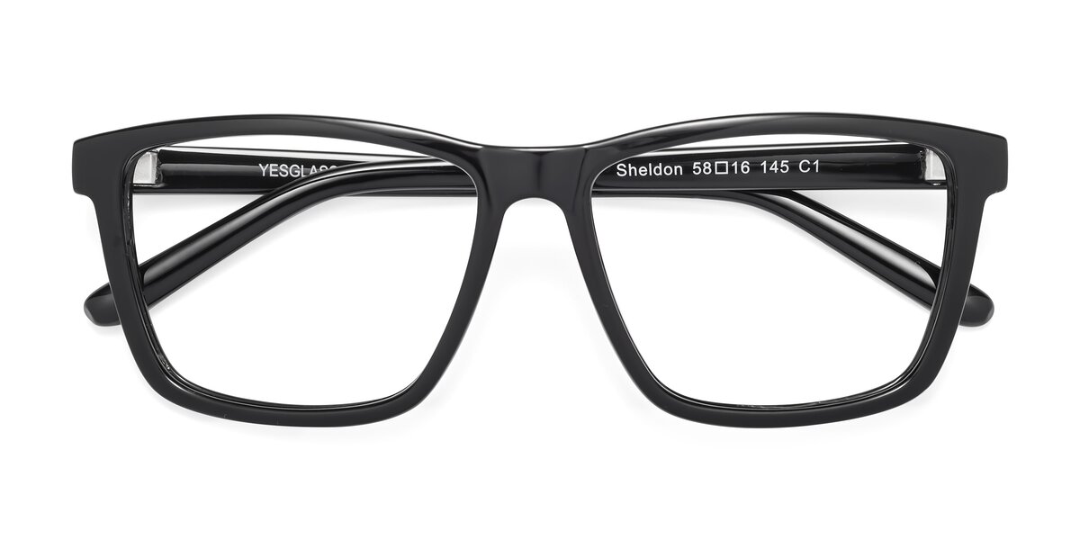 Sheldon - Black Eyeglasses