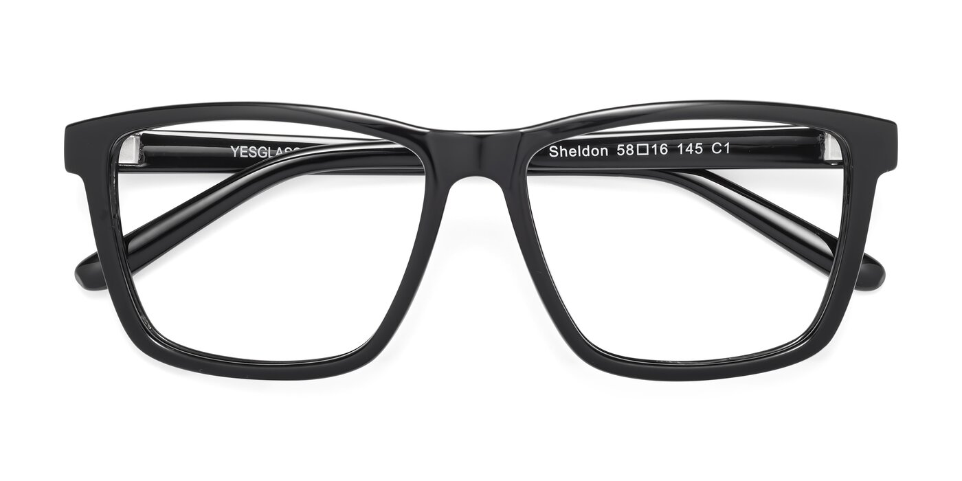 Sheldon - Black Blue Light Glasses