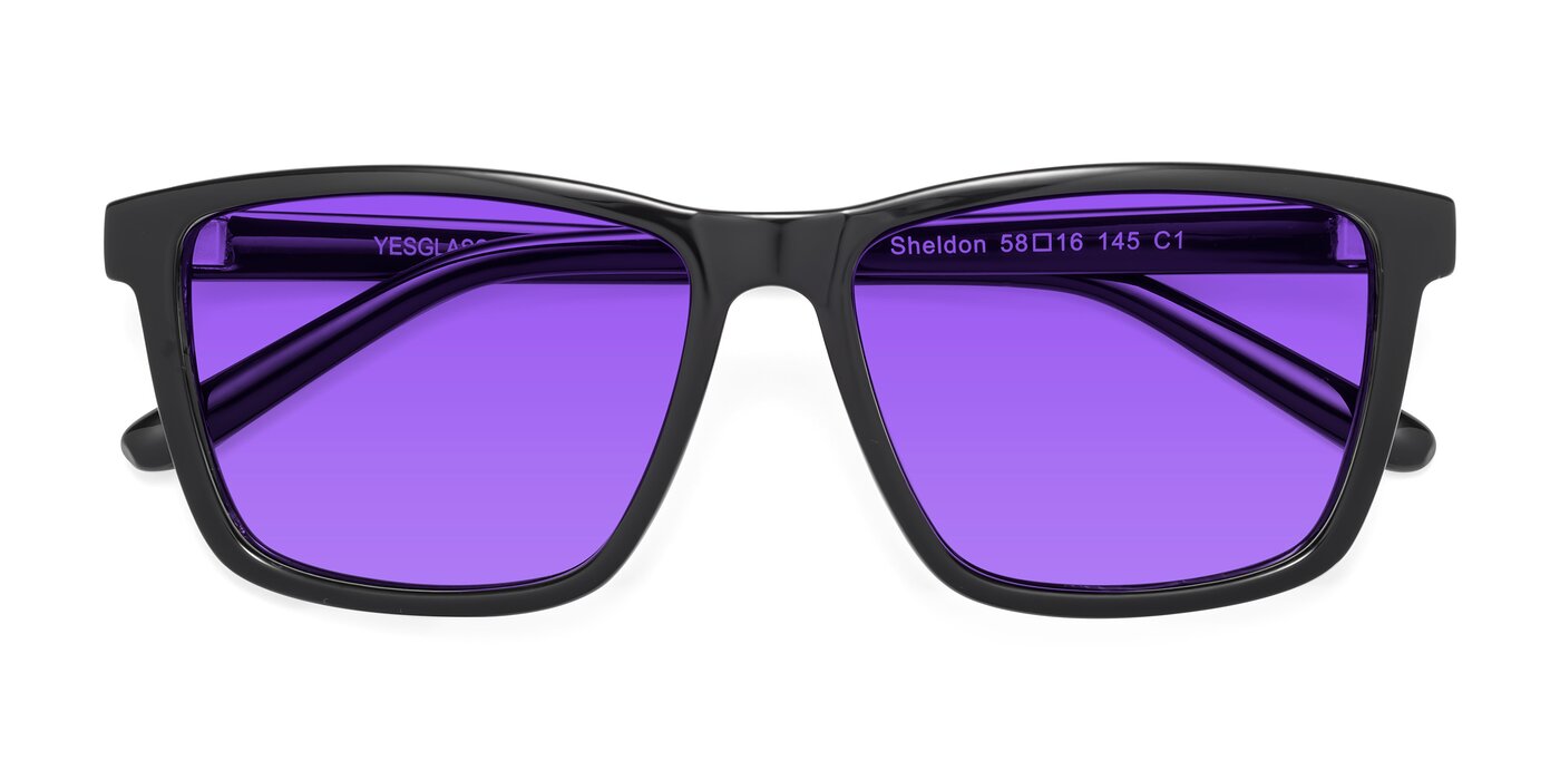 Sheldon - Black Tinted Sunglasses