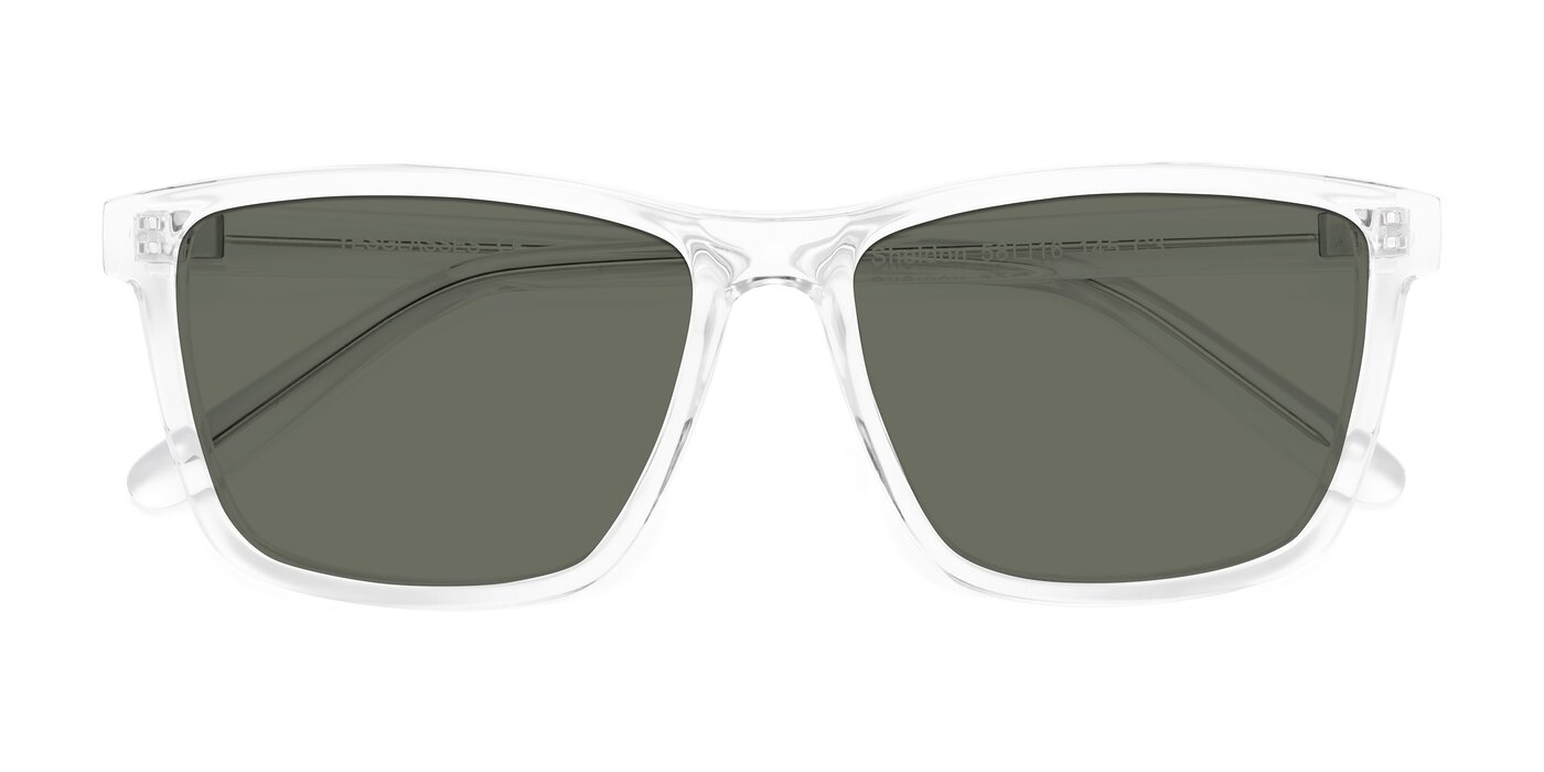Sheldon - Clear Polarized Sunglasses