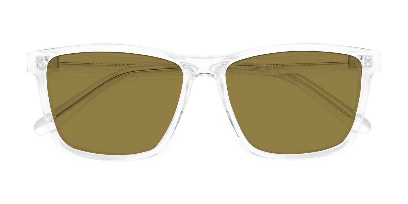 Sheldon - Clear Polarized Sunglasses
