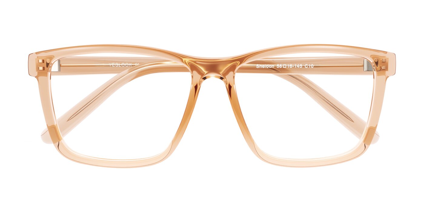 Sheldon - Amber Eyeglasses