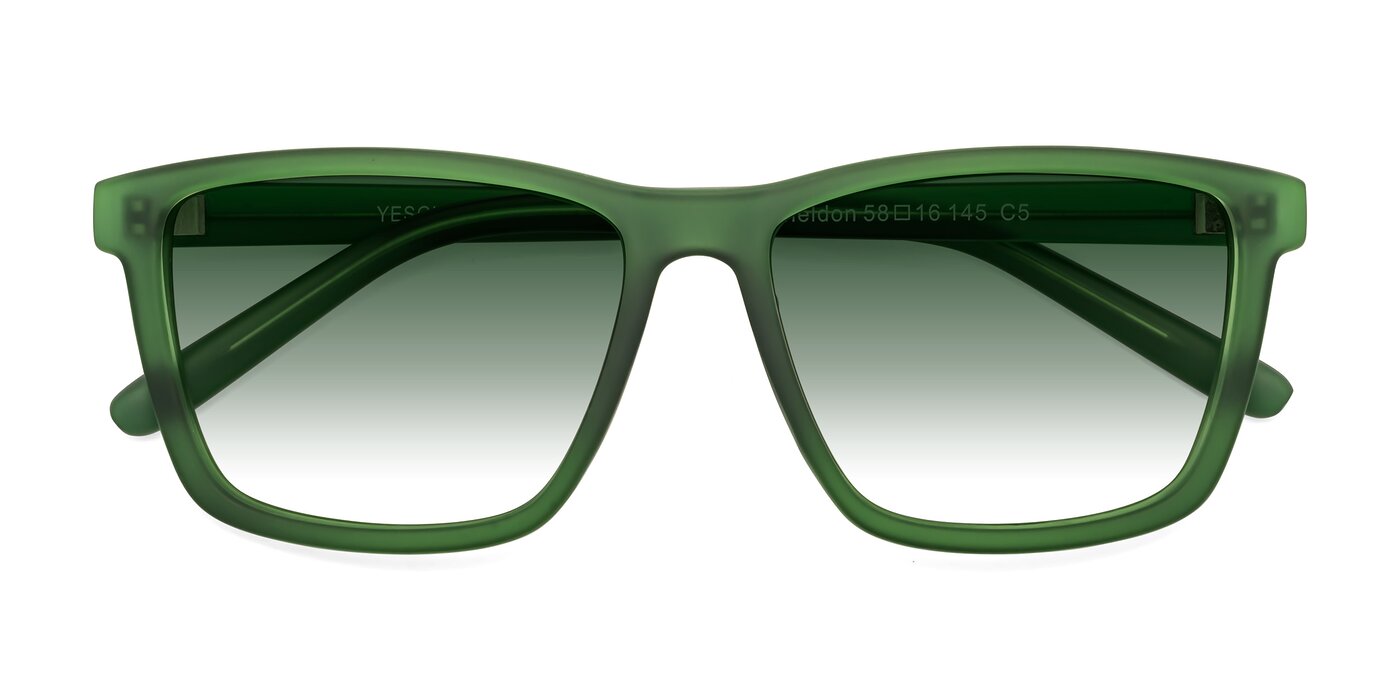 Sheldon - Green Gradient Sunglasses