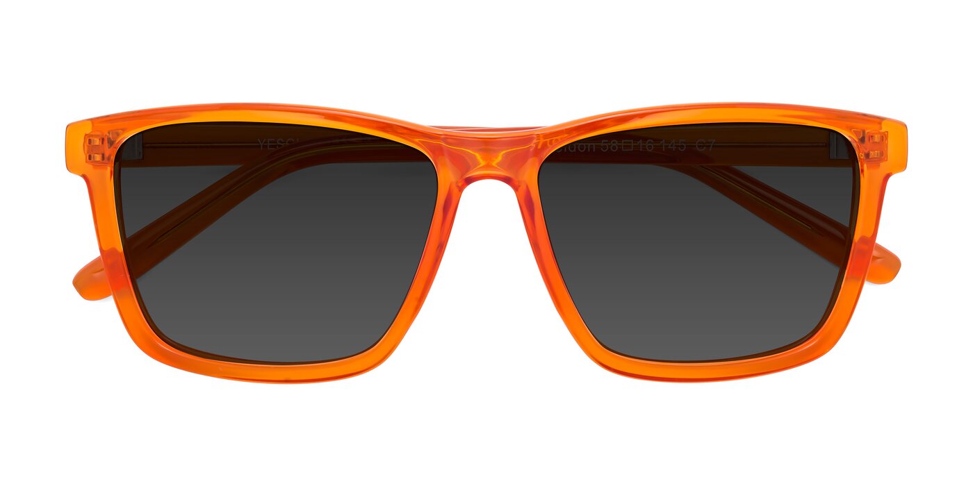 Sheldon - Orange Tinted Sunglasses