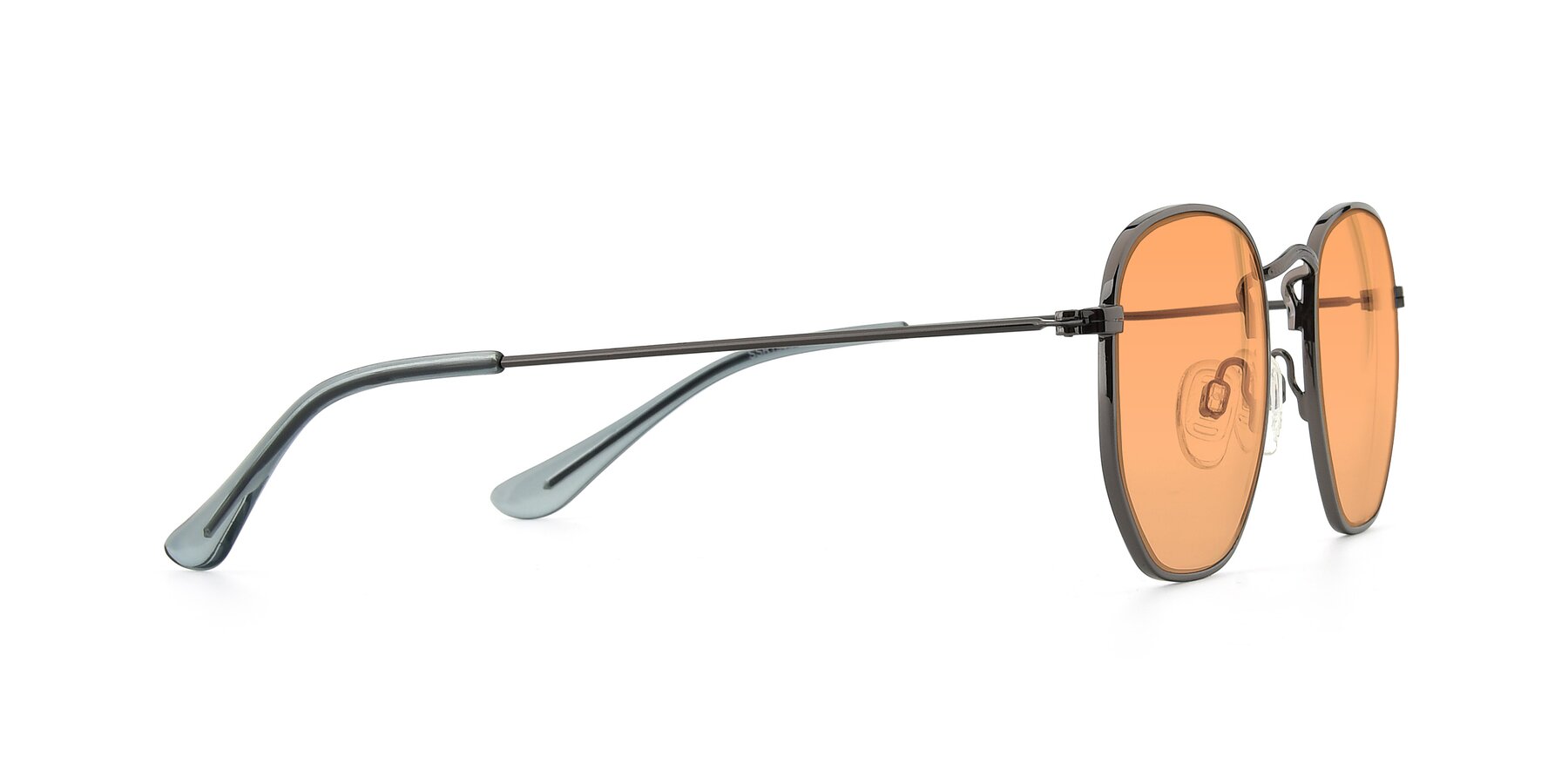 Side of SSR1943 in Grey with Medium Orange Tinted Lenses