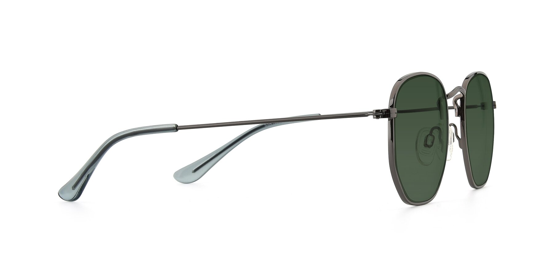 Side of SSR1943 in Grey with Green Tinted Lenses