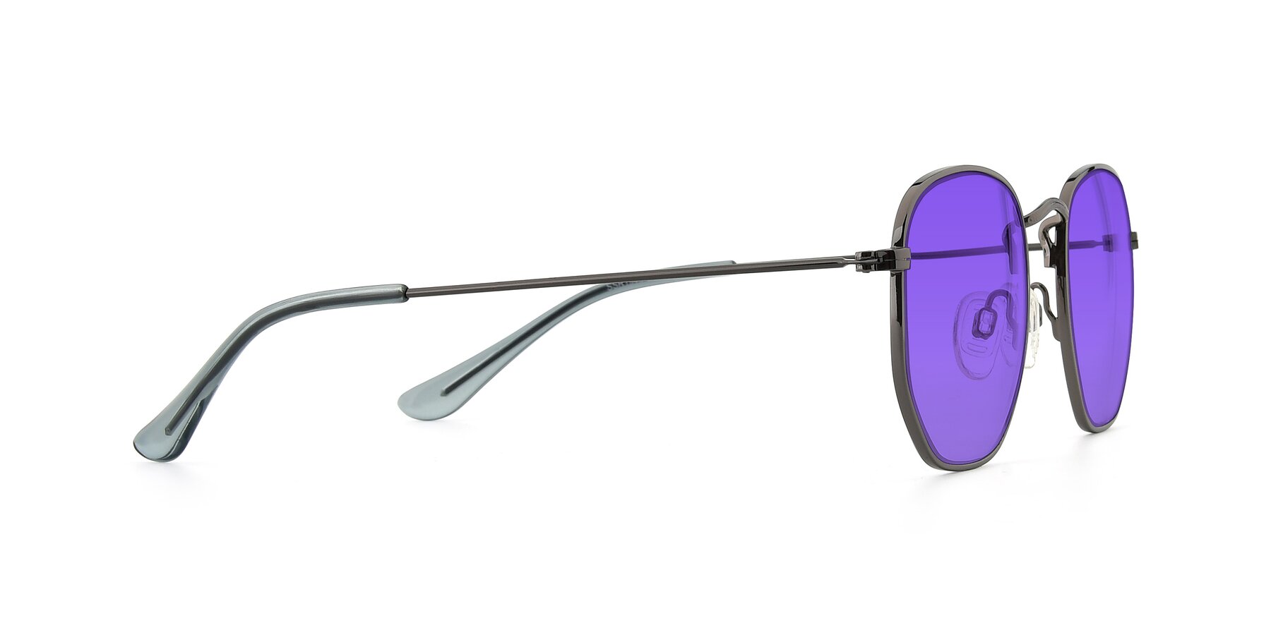 Side of SSR1943 in Grey with Purple Tinted Lenses