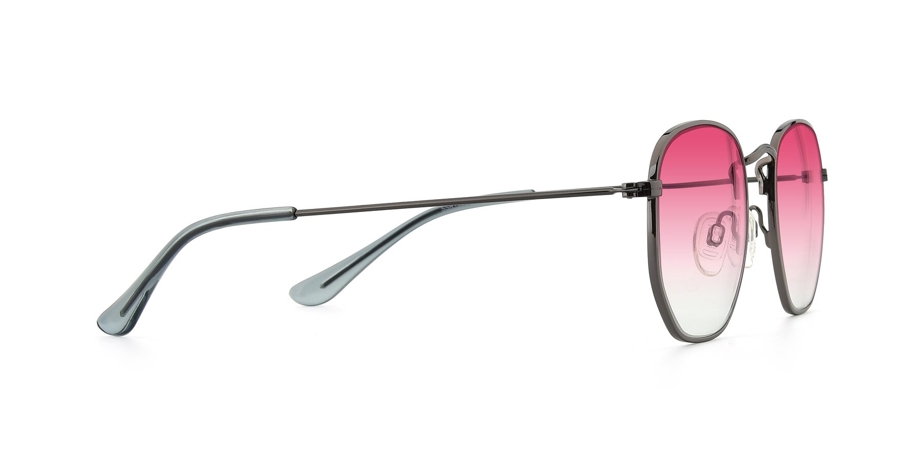 Side of SSR1943 in Grey with Pink Gradient Lenses