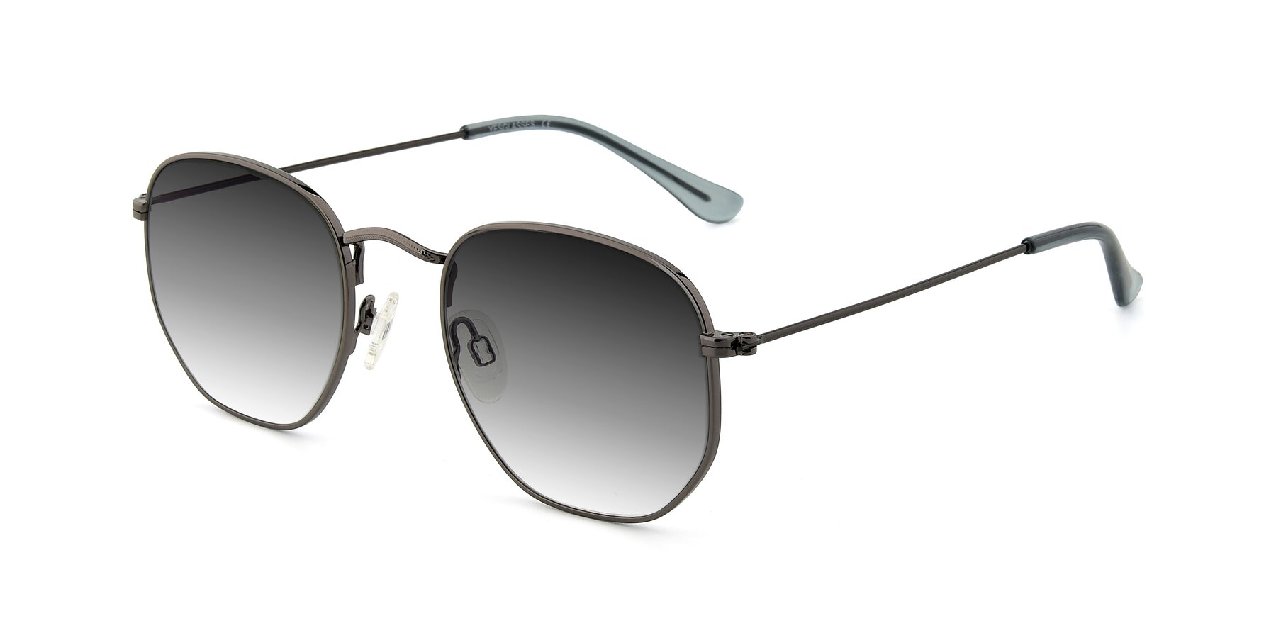 Angle of SSR1943 in Grey with Gray Gradient Lenses